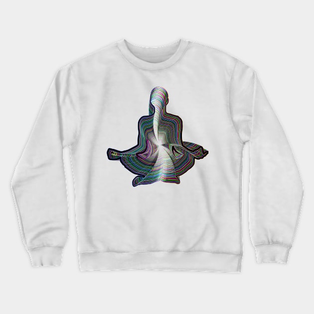 Yoga & meditation Crewneck Sweatshirt by EmaUness1art